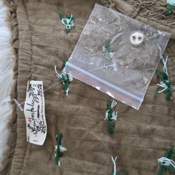 Free People Intimately Sweet As Roses Lounge Set Sage - Picture 12 of 13